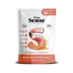 Dibaq Sense Bocaditos en Salsa Pollo y Salmón para Gatos