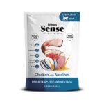 Dibaq Sense Bocaditos en Salsa Pollo y Sardinas para Gatos
