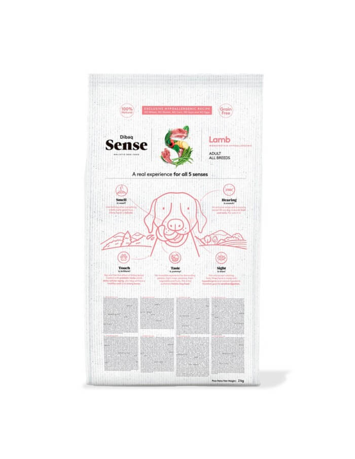Dibaq Sense Grain Free Cordero para Perros Adultos - Imagen 2
