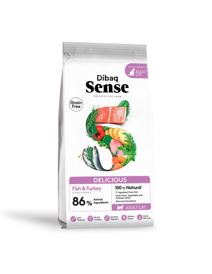 dibaq-sense-grain-free-delicious.jpg Dibaq Sense Grain Free Delicious para Gatos Adultos - Imagen 1