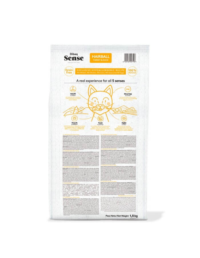 Dibaq Sense Grain Free Hairball para Gatos de Pelo Largo - Imagen 2