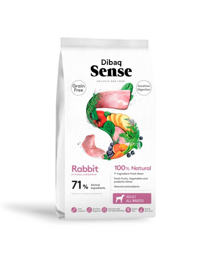 dibaq-sense-grain-free-sensitive-conejo-2.jpg Dibaq Sense Grain Free Sensitive Conejo para Perros - Imagen 1
