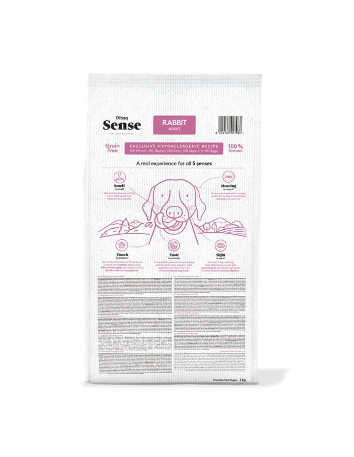 Dibaq Sense Grain Free Sensitive Conejo para Perros - Imagen 2