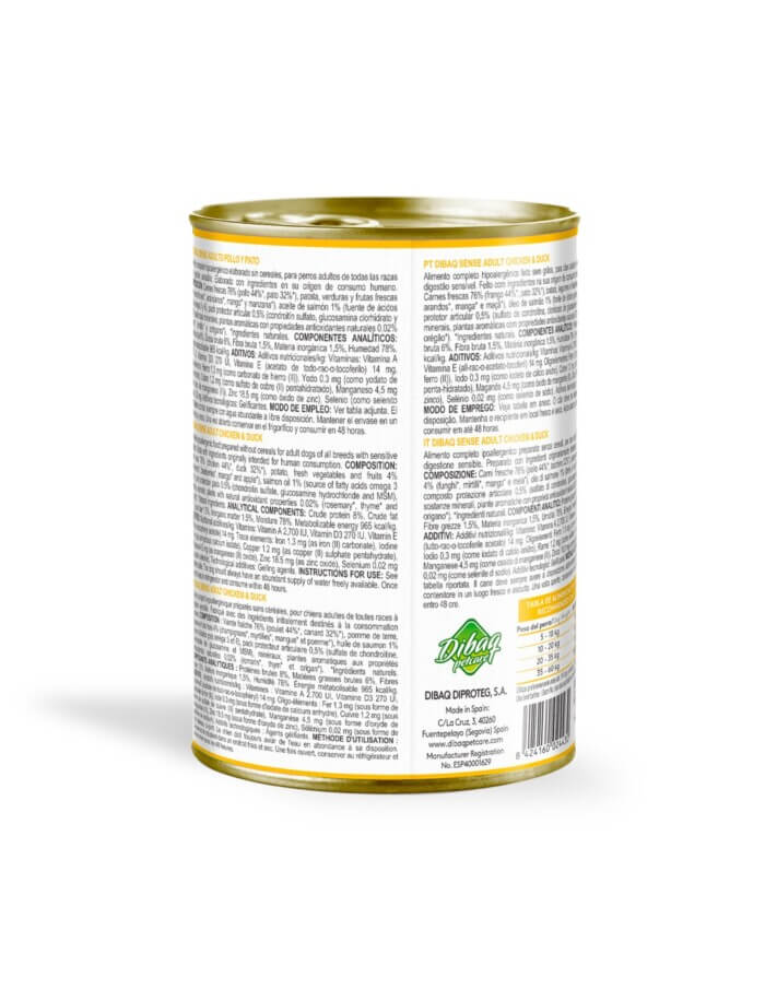 Dibaq Sense Pollo y Pato Grain Free para Perros Adultos - Imagen 2