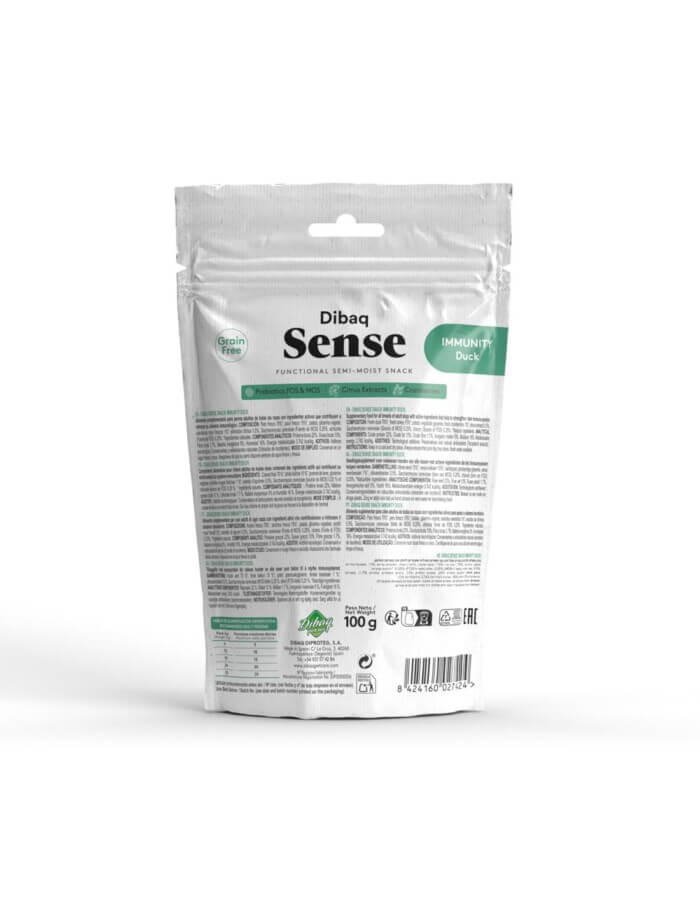 Dibaq Sense Snack Inmunitario Pato para Perros - Imagen 2