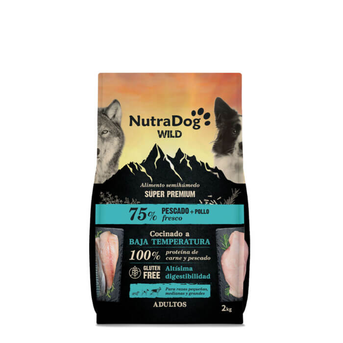 ndw0203-alimento-semihumedo-para-perros-adultos-pescado-y-pollo-75-nutradog-wild_general_17521.jpg Nutradog WILD Pienso Semihúmedo Adulto Pescado y Pollo - Imagen 1