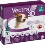 Vectra 3D Pipetas Antiparasitarias Caja 3u para Perros 4-10kg