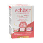 Schesir MultiPack Latas Gastrointestinal 3ux80gr- Húmedo Dietético para Gatos