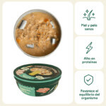 Wild Balance Húmedo Perro Cazuela Boquerón, Pavo y Manzana 280g - Imagen 2