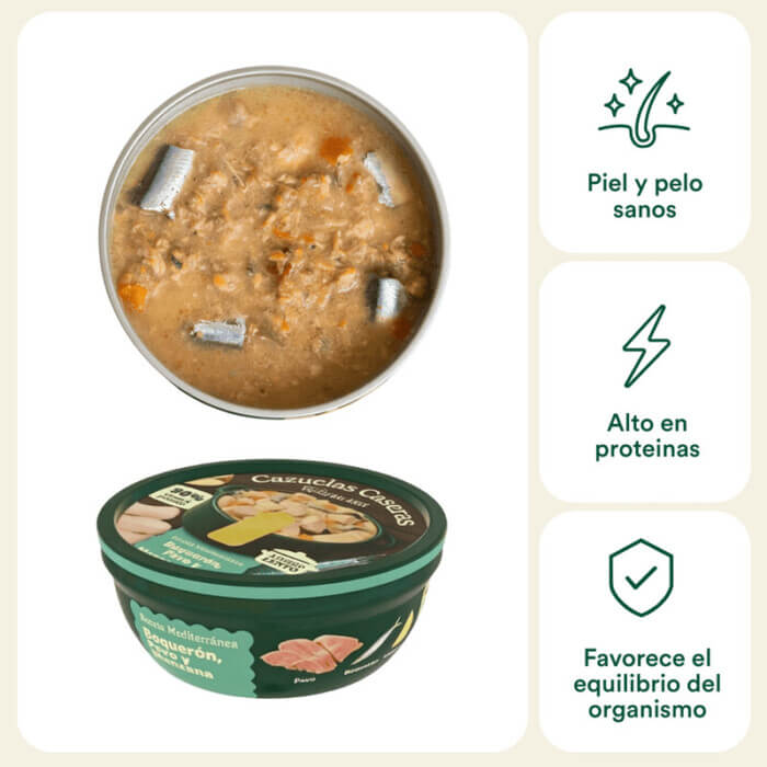 Wild Balance Húmedo Perro Cazuela Boquerón, Pavo y Manzana 280g - Imagen 2