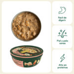 Wild Balance Húmedo Perro Cazuela Salmón, Pollo y Pera 280g - Imagen 2