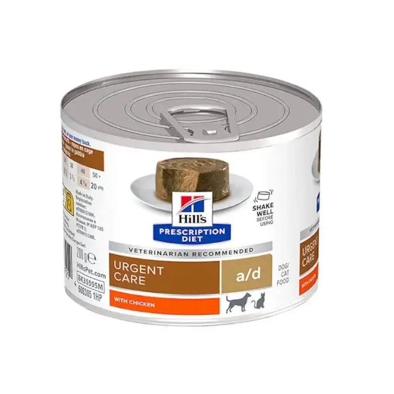 comida_humeda_perros_gatos_hills_prescription_diet_urgent_care_ad_mousse_pollo_HIL608305_0 Hills Húmedo Dietético Urgent Care a/d Mousse Pollo- para Perro y Gato - Imagen 1