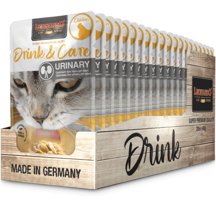 Leonardo Drink Urinary Pollo para Gatos 40g - Imagen 2