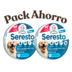 Pack Ahorro Collar Antiparasitario Perro Seresto +8kg 2 unidades