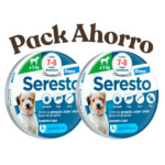 Pack Ahorro Collar Antiparasitario Perro Seresto -8kg 2 unidades