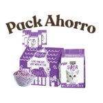 Pack Ahorro 6 Unidades KitCat Eco SoyaClump Lavanda 7L - Arena para Gatos