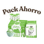 Pack Ahorro 6 Unidades KitCat Eco SoyaClump Té Verde 7L - Arena para Gatos