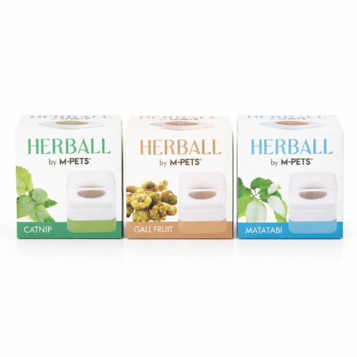 Herball M-PETS Herball Bola de Catnip para gatos - Imagen 1