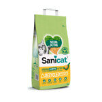 Arena Sanicat Clumping Aglomerante Natura Activa Recycled para Gatos 10l