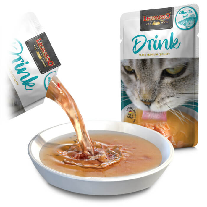Leonardo Drink Bacalao para Gatos 40g - Imagen 2