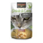 Leonardo Drink & Care Mobility Pollo para Gatos 40g