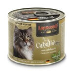 Leonardo Húmedo Caballo y Calabacín para Gatos 200g
