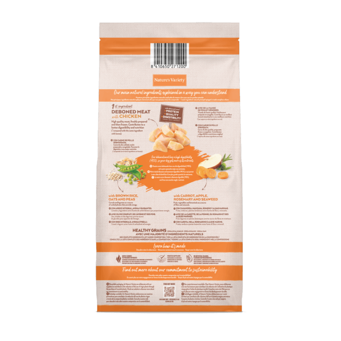 Nature's Variety Healthy Grain Pollo Adulto Mini para Perros - Imagen 2