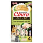 Churu Luxury Atún y Lenguado para Gatos 4x14g - Imagen 2