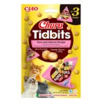 Churu Tidbits Atún y Salmón para Gatos 3x12g - Imagen 2