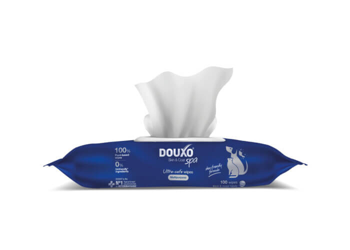 Douxo Spa Toallitas Multiusos para Perros y Gatos 100 unidades - Imagen 1