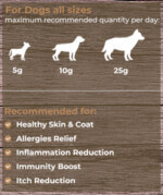Tippy Taps Snacks Perro Coco 100gr - Imagen 4