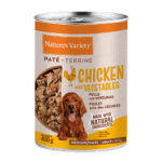 Nature's Variety Paté Pollo para Perros Adultos Med/Maxi 400g