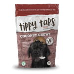 Tippy Taps Snacks Perro Coco 100gr
