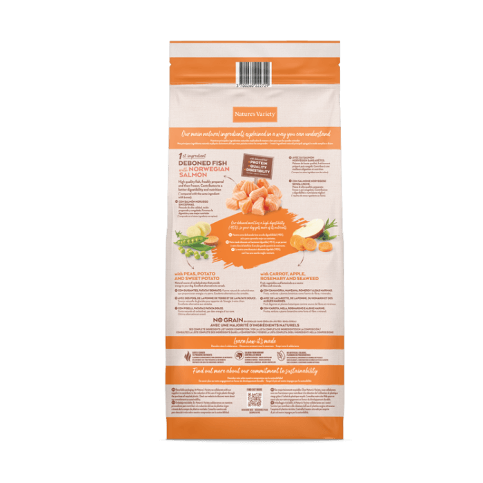 Nature's Variety No Grain Medium Maxi Adult Salmón Noruego - Imagen 2