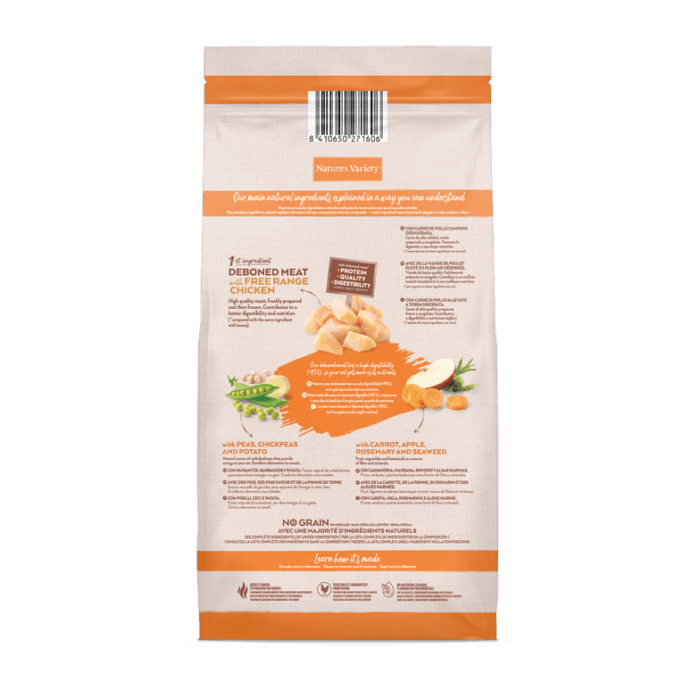 Nature's Variety No Grain Sterilized Pollo Campero Para Gatos - Imagen 2