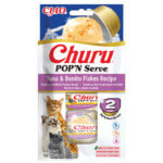 Churu Pop'N Serve Snack en Gelatina de Atún y Bonito para Gatos 2x35g