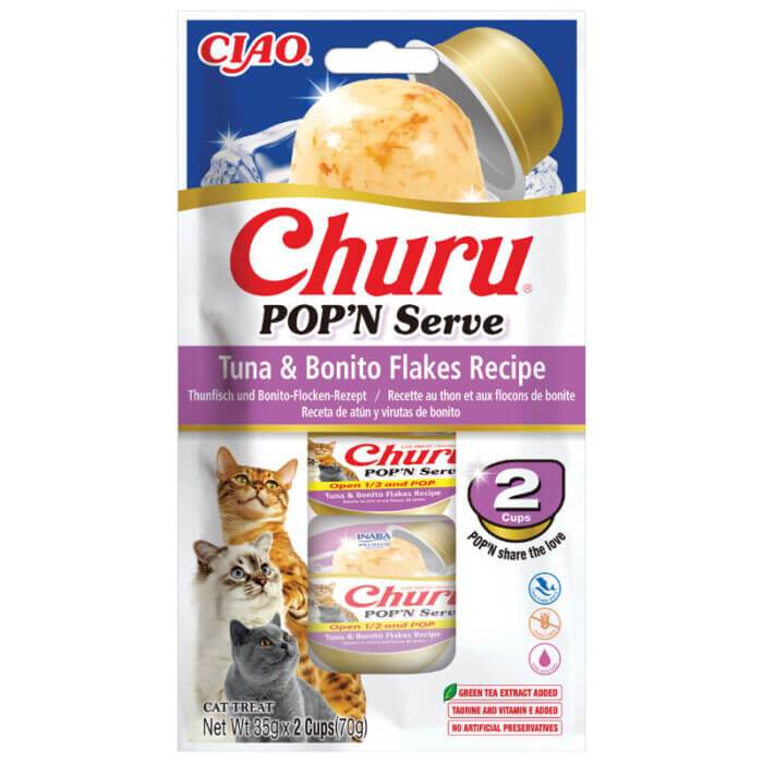 churu-popn-serve-atun-bonito_l.jpg Churu Pop'N Serve Snack en Gelatina de Atún y Bonito para Gatos 2x35g - Imagen 1