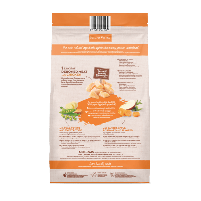 Nature's Variety No Grain Pollo Adulto para Perros - Imagen 2
