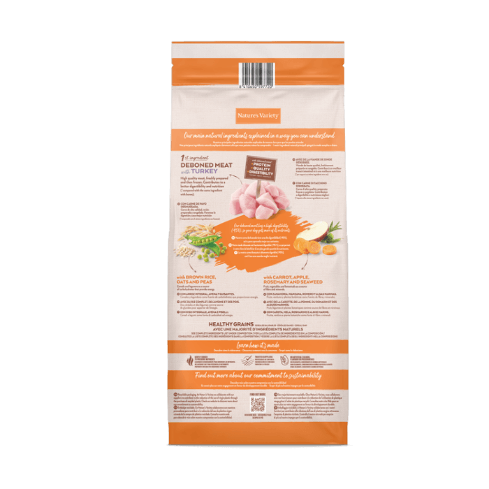 Nature's Variety Healthy Grain Pavo Adulto Mediano y Grande - Imagen 2