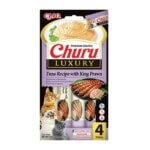 Churu Luxury Atún y Langostinos para Gatos 4x14g