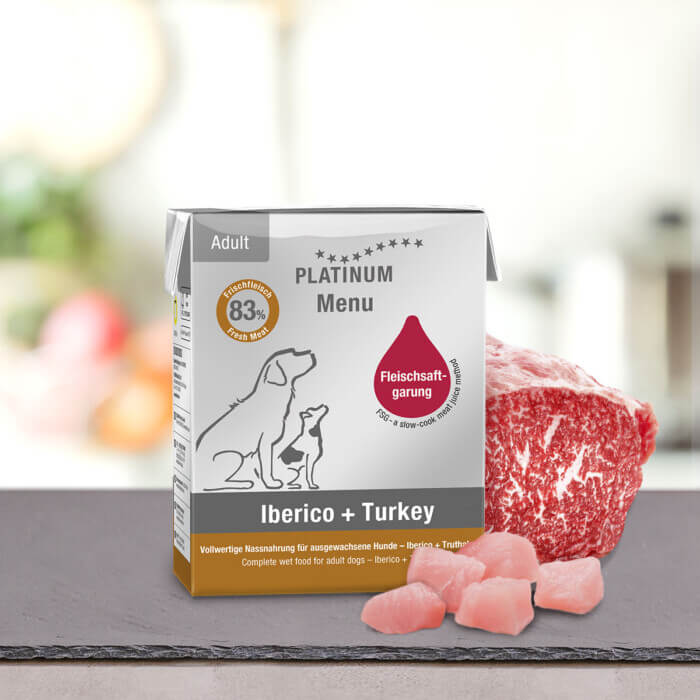 Platinum Menú Adult Ibérico y Pavo para Perro - Imagen 1