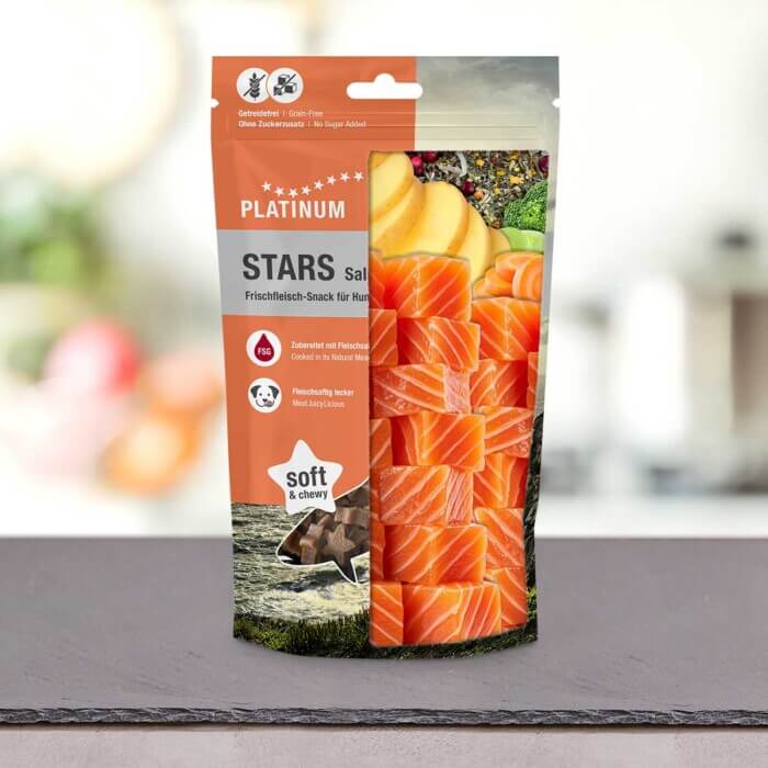 Platinum Stars Salmón para Perros - Imagen 2