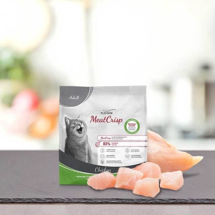 trockenfutter-katze-adult-chicken-400g-23.jpg Platinum Pienso MeatCrisp Adult Pollo para Gatos - Imagen 1
