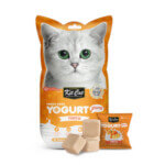 Kit Cat Snack Liofilizado Yogurt y Calabaza para Gatos