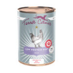 Terra Canis Renal Bajo en Proteínas Pollo para Perros 400 g | Lata Comida Húmeda