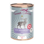 Terra Canis Renal Bajo en Proteínas Venado para Perros 400 g | Lata Comida Húmeda