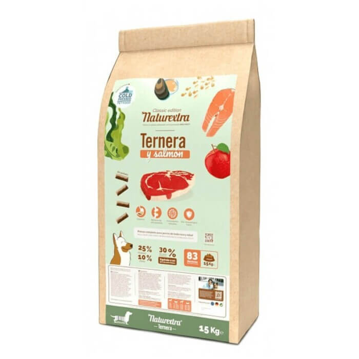 naturextra-ternera-charolesa-y-salmon-1 Naturextra Ternera Charolesa y Salmón para Perros - Imagen 1