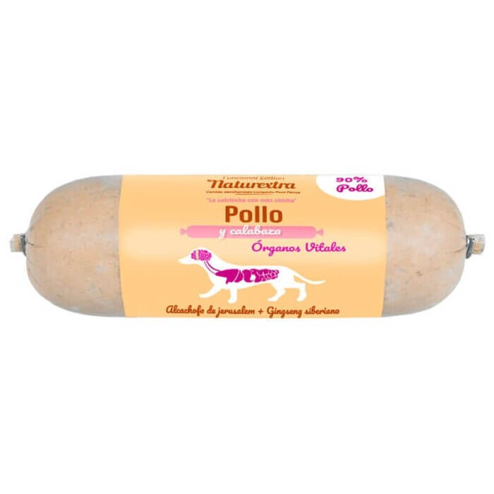 naturextra-salchicha-apoyo-metabolico-1 Naturextra Salchicha Apoyo Metabólico para Perros - Imagen 1