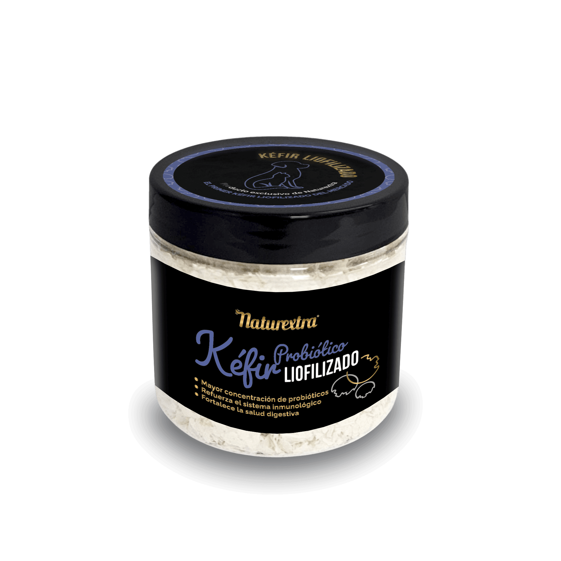 naturextra-kefir-liofilizado-30g-1 Naturextra Kéfir Liofilizado para Perros y Gatos 30g - Imagen 1