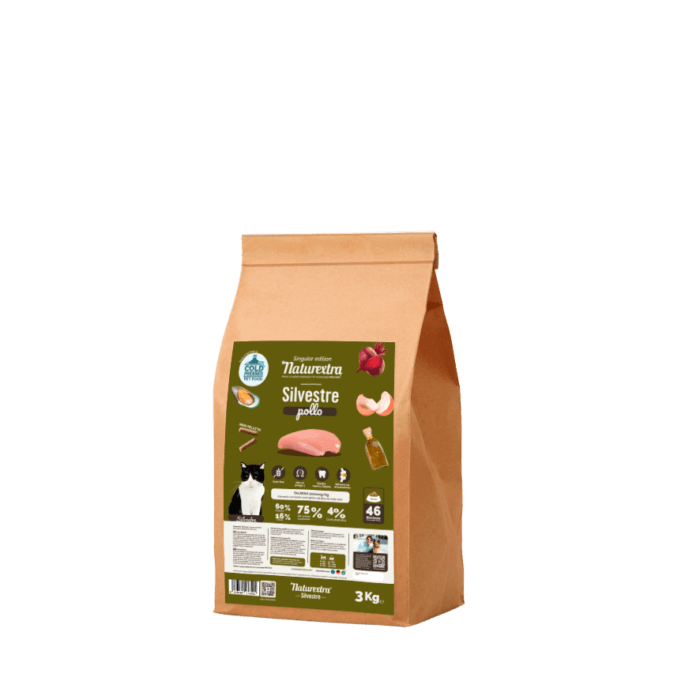 naturextra-silvestre-pollo-1 Naturextra Silvestre Pollo para Gatos - Imagen 1